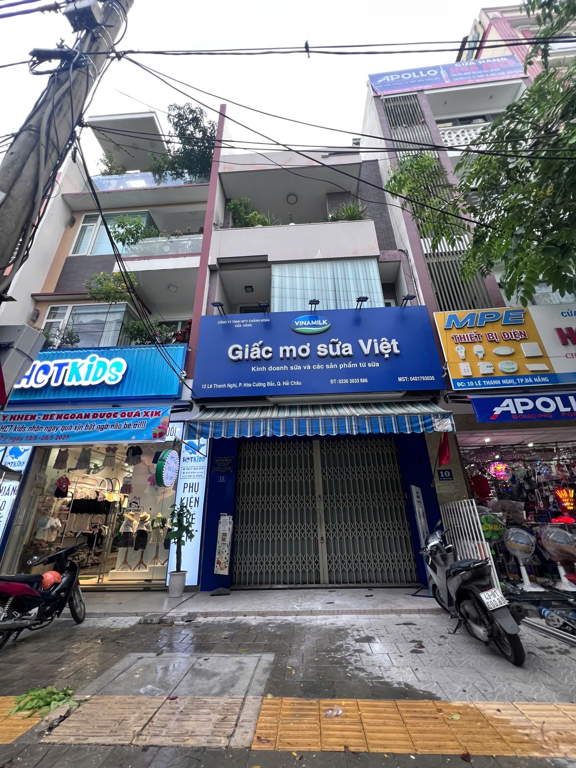 Mặt bằng kinh doanh 45m2 mặt tiền đường Lê Thanh Nghị, cho thuê đa ngành trừ ăn uống