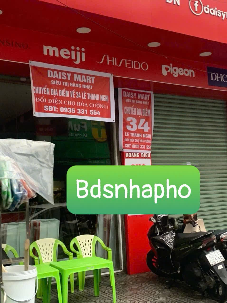 Mặt bằng kinh doanh trống suốt 2 tầng diện tích 103m2 tại Hoàng Diệu