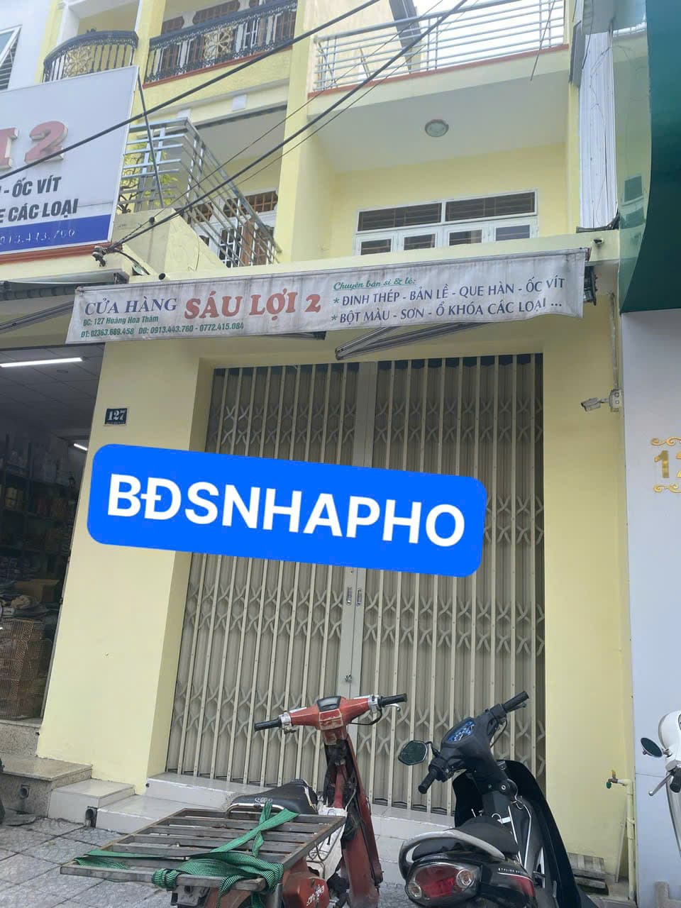 Nhà nguyên căn 2 tầng đường Hoàng Hoa Thám, diện tích 3,5x15 mét