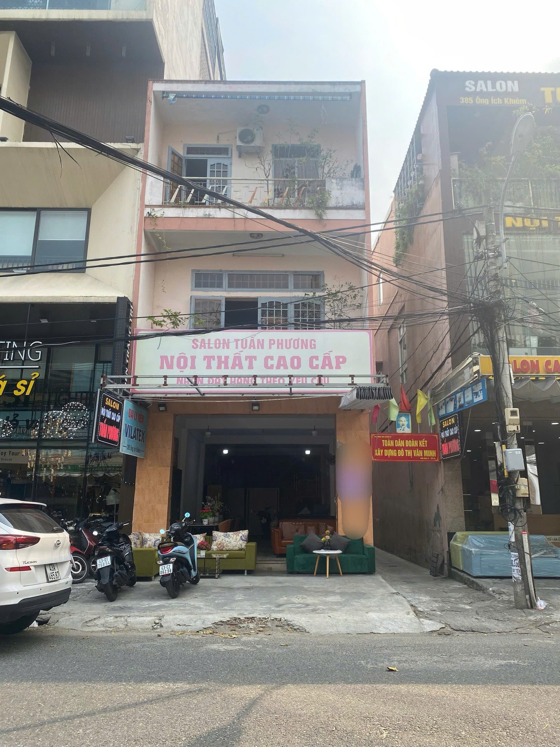 Mặt bằng đường Ông Ích Khiêm, quận Hải Châu, phù hợp kinh doanh sạch sẽ