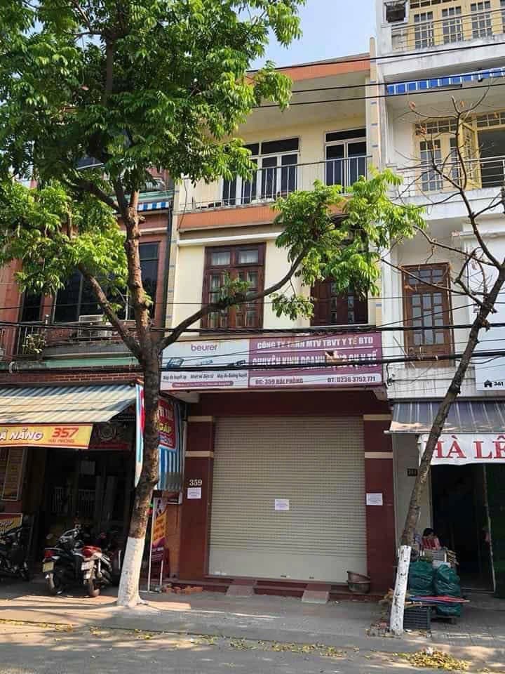 Nhà nguyên căn 3 tầng mặt tiền đường Hải Phòng, 2 phòng ngủ, phù hợp kinh doanh