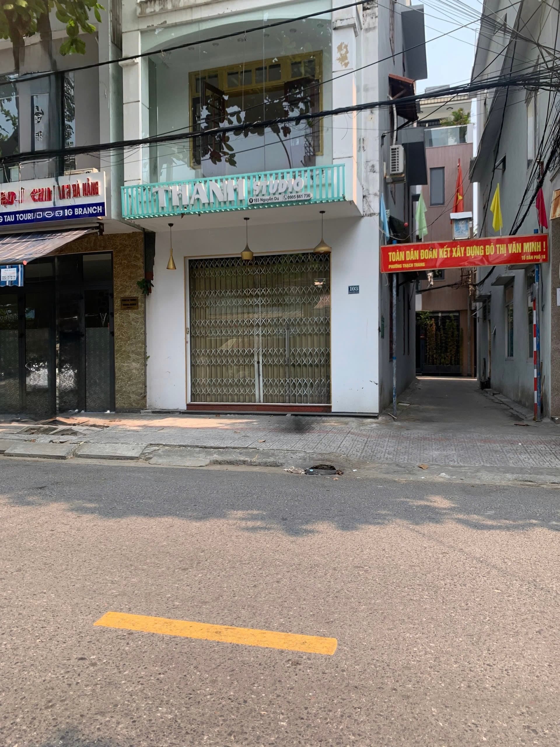 Nhà nguyên căn 3 tầng đường Nguyễn Du, quận Hải Châu, diện tích 67.5m²