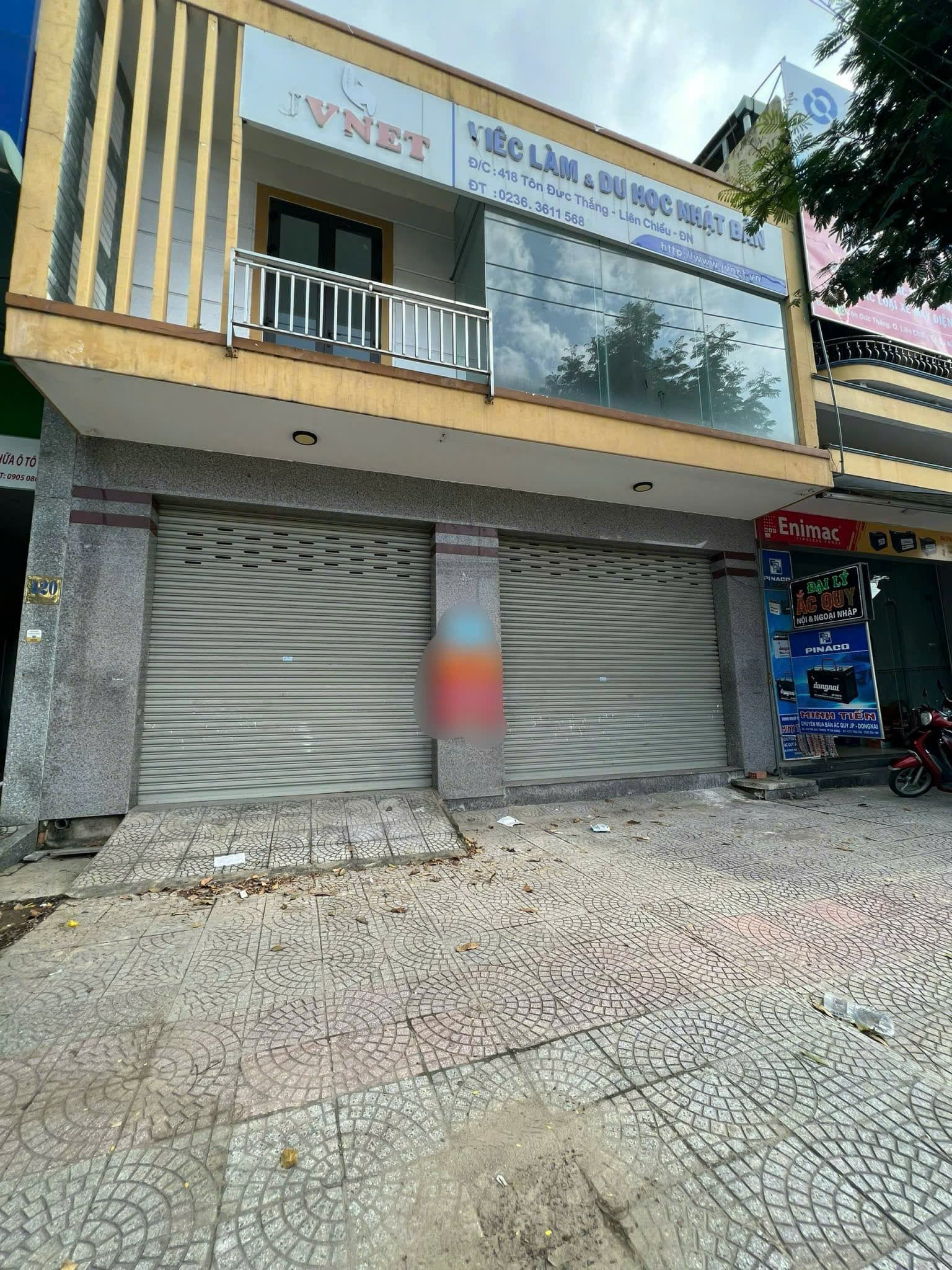Nhà 2 tầng diện tích 8,3x20m trống suốt phù hợp kinh doanh tại Tôn Đức Thắng