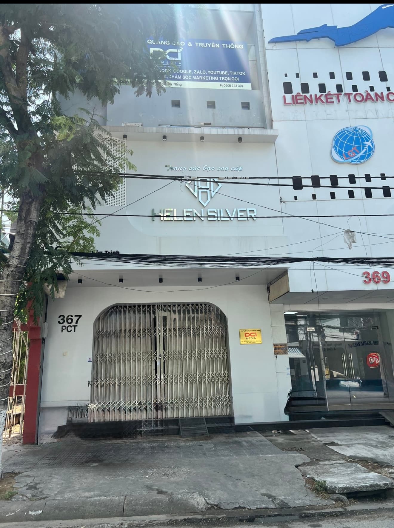 Nhà nguyên căn 3 tầng đường Phan Châu Trinh, diện tích 108m², phù hợp kinh doanh