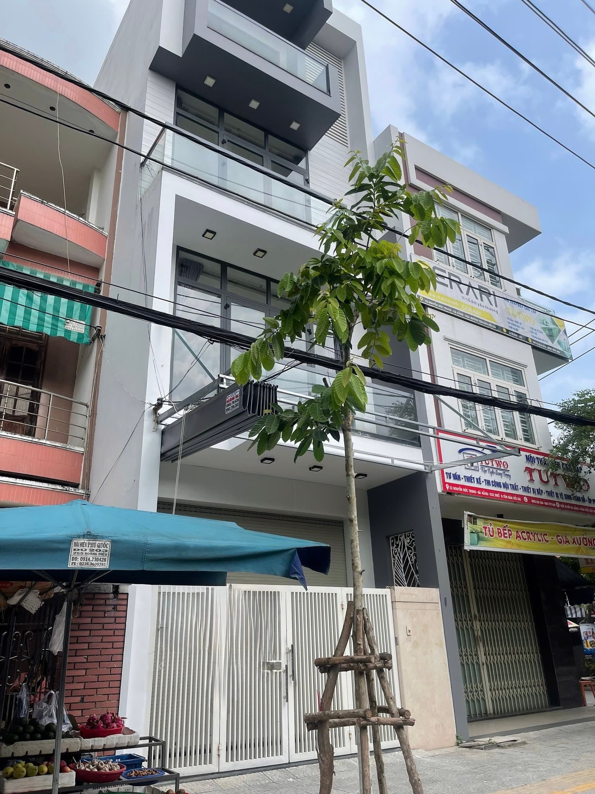 Nhà nguyên căn 4 tầng đường Nguyễn Đức Trung, diện tích 100m², phù hợp kinh doanh
