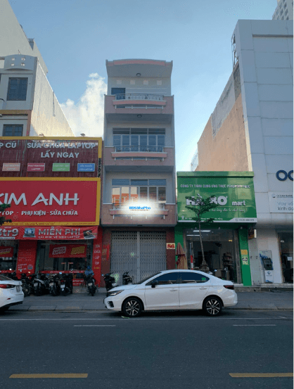 Nhà nguyên căn 4 tầng đường Hàm Nghi, quận Thanh Khê, diện tích 90m2