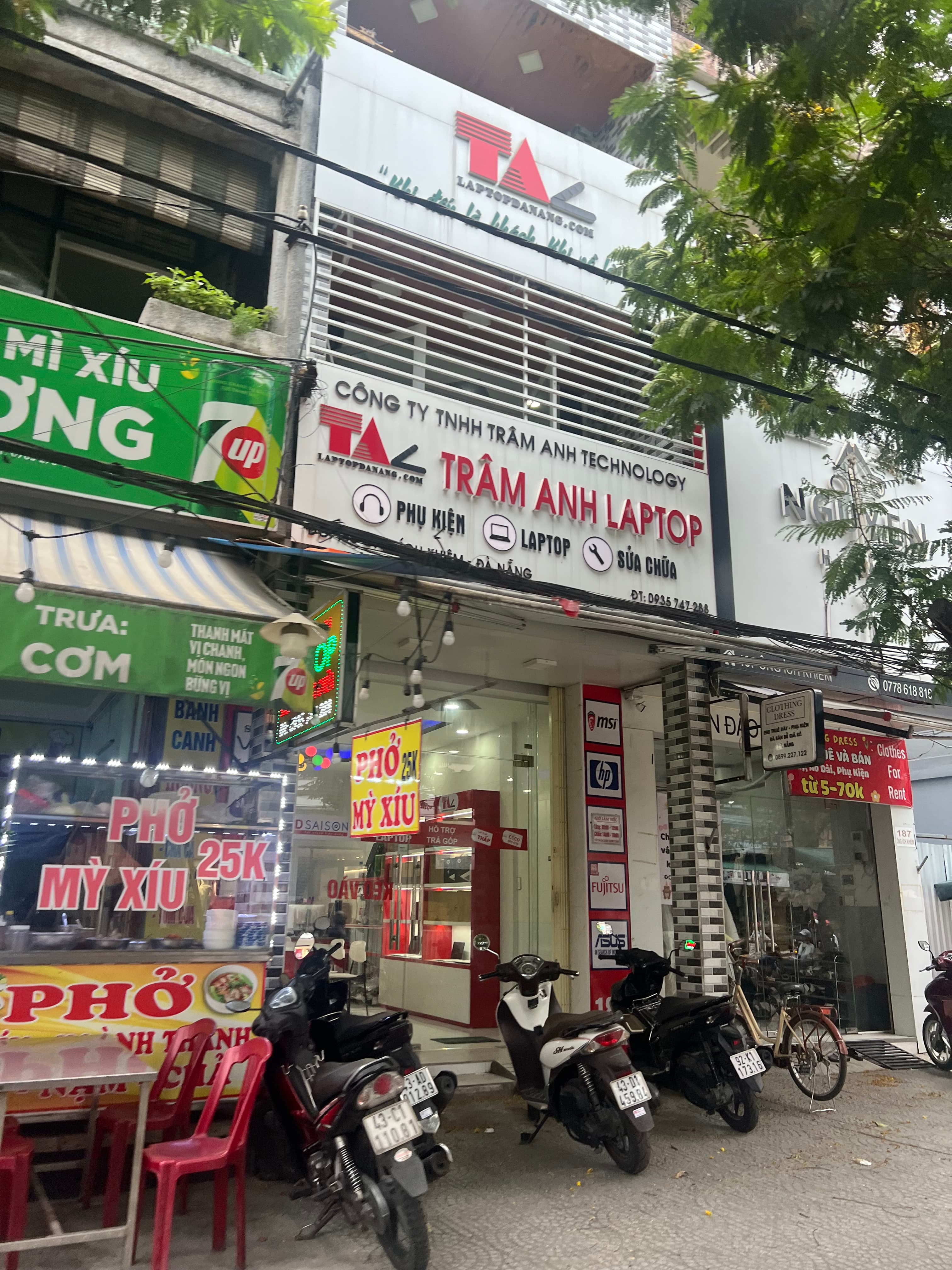 Nhà 2 tầng có lửng phù hợp kinh doanh tại Ông Ích Khiêm