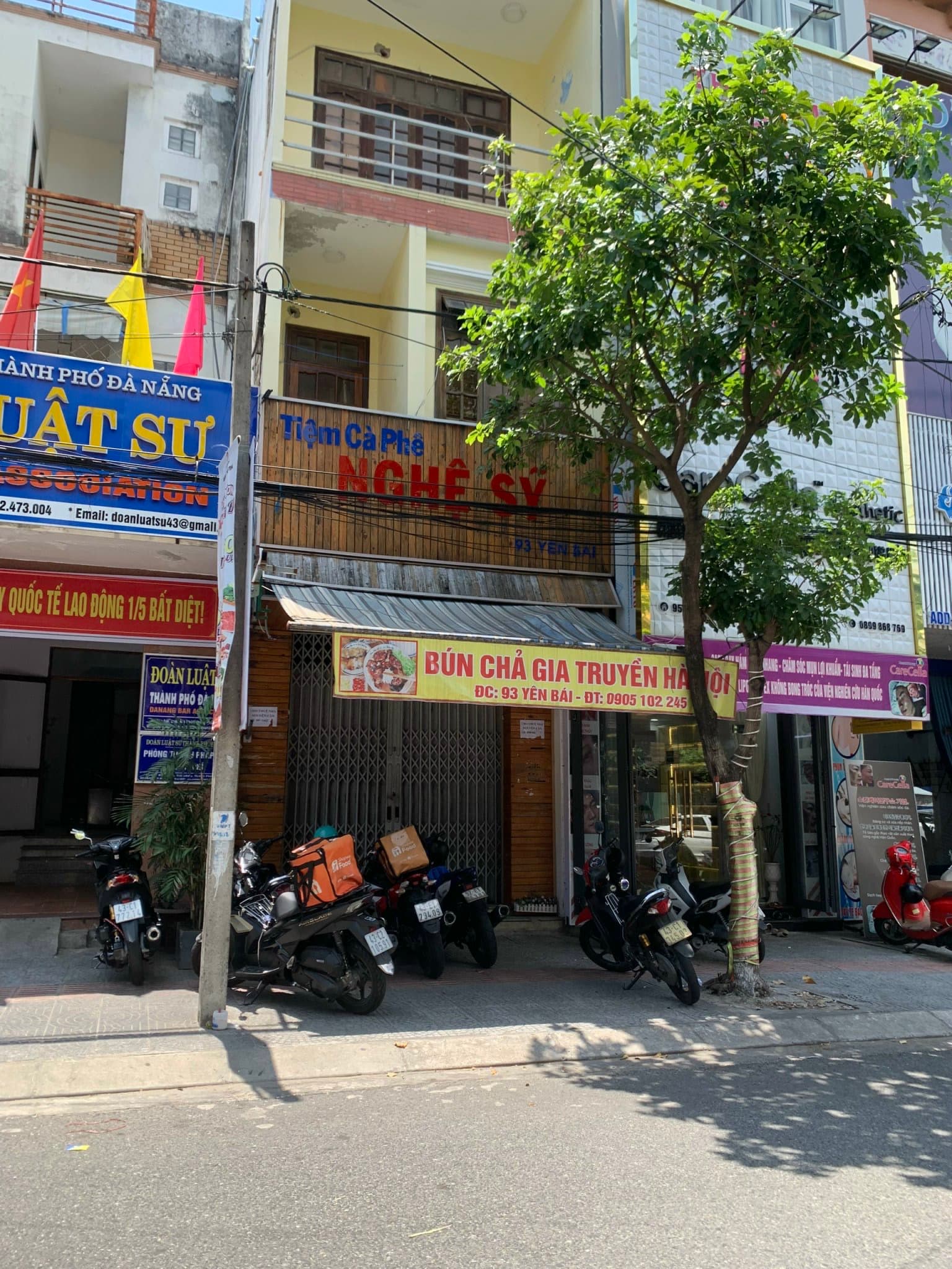 Nhà nguyên căn 3 tầng tại Yên Bái, Hải Châu, có 3 phòng ngủ, tầng dưới trống