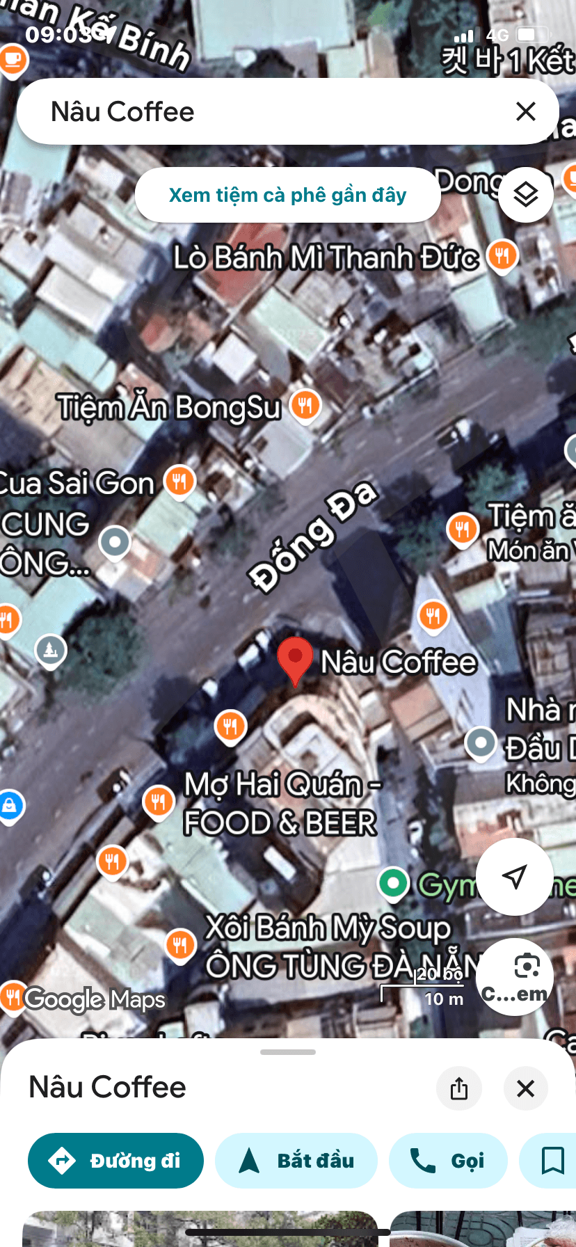 Nhà nguyên căn rộng 9x16m đường Đống Đa, Hải Châu, phù hợp kinh doanh ăn uống
