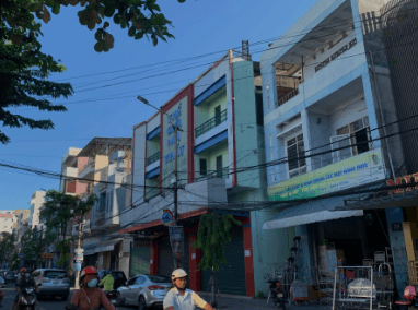 Nhà nguyên căn 3,5 tầng đường Núi Thành, quận Hải Châu, phù hợp kinh doanh
