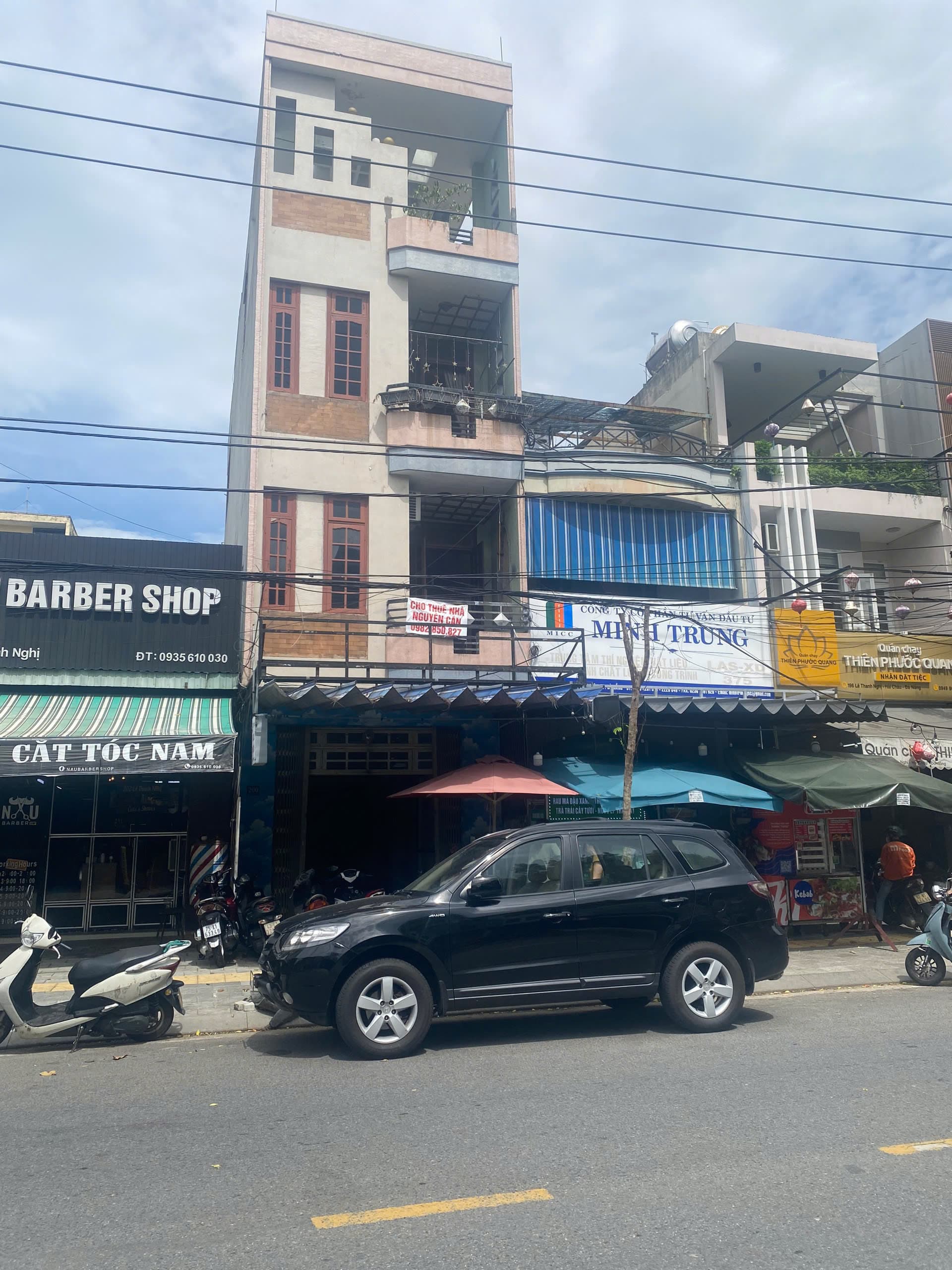 Nhà nguyên căn 4 tầng đường Lê Thanh Nghị, diện tích 87,75m², phù hợp kinh doanh