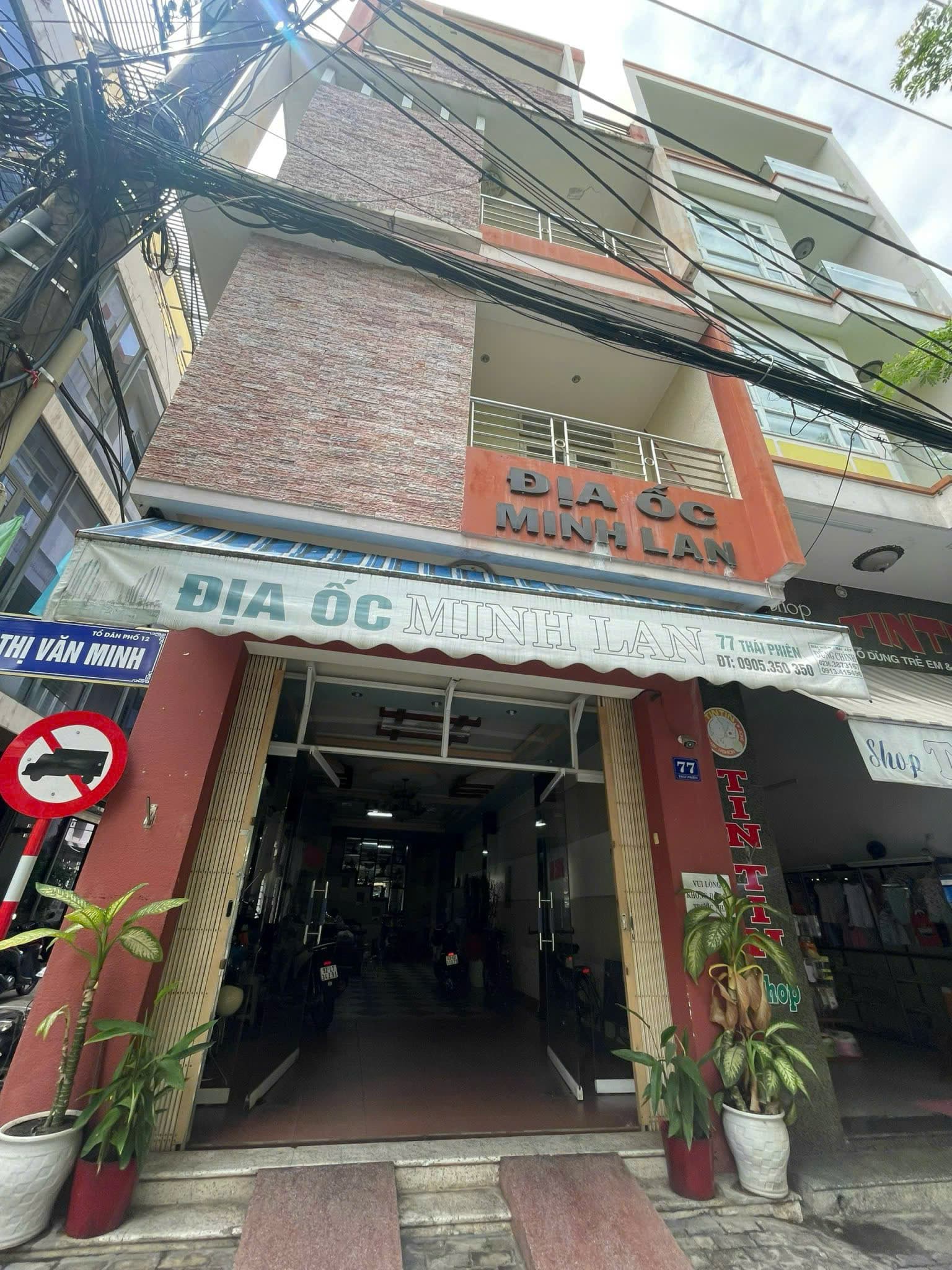 Nhà nguyên căn 3 tầng đường Thái Phiên, diện tích 127,4m2, phù hợp kinh doanh