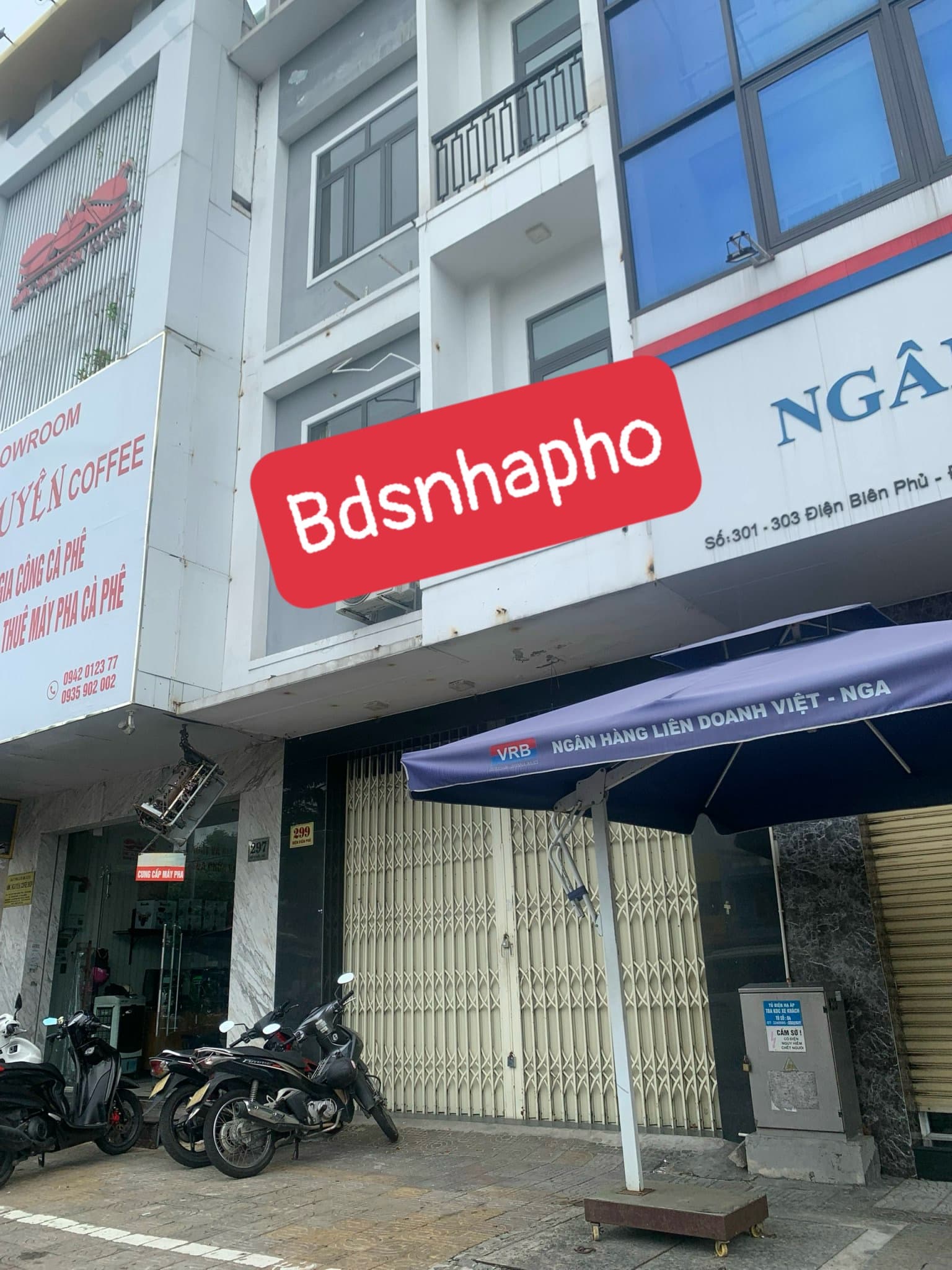 Mặt bằng kinh doanh 5x17m, 4 tầng tại Điện Biên Phủ