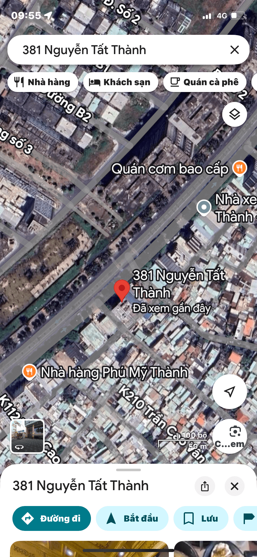 Mặt bằng kho xưởng 430m2 tại Nguyễn Tất Thành, phù hợp làm kho và xưởng