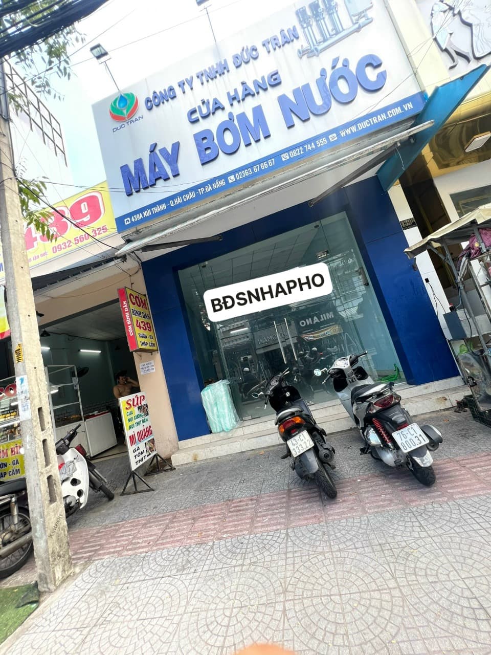 Nhà nguyên căn cấp 4 có lửng Núi Thành, quận Hải Châu, diện tích 86.4m², phù hợp kinh doanh
