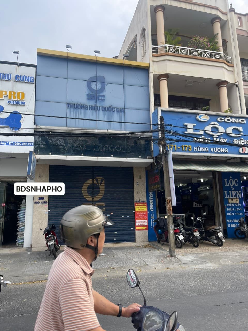 Nhà cấp 4 mặt tiền Hùng Vương, diện tích 125m², phù hợp kinh doanh
