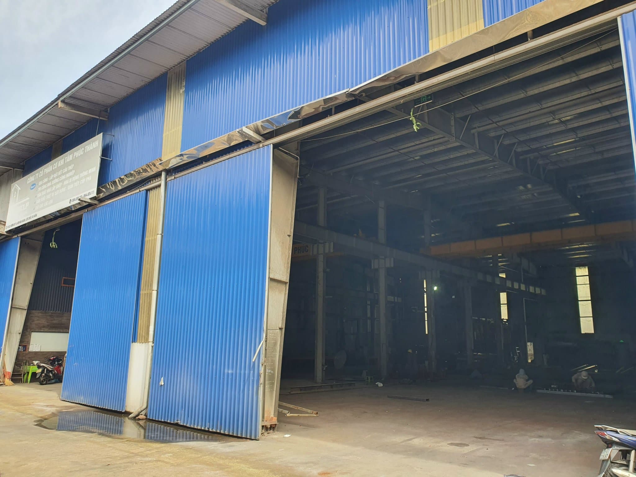 Kho 1200m2 đường số 10 Hoà Khánh, có phòng cháy chữa cháy
