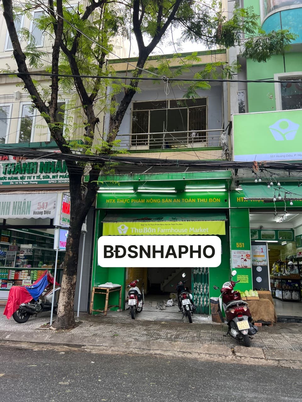 Nhà 2 tầng 1 lửng đường Hoàng Diệu, diện tích 62,8m², phù hợp kinh doanh sạch sẽ