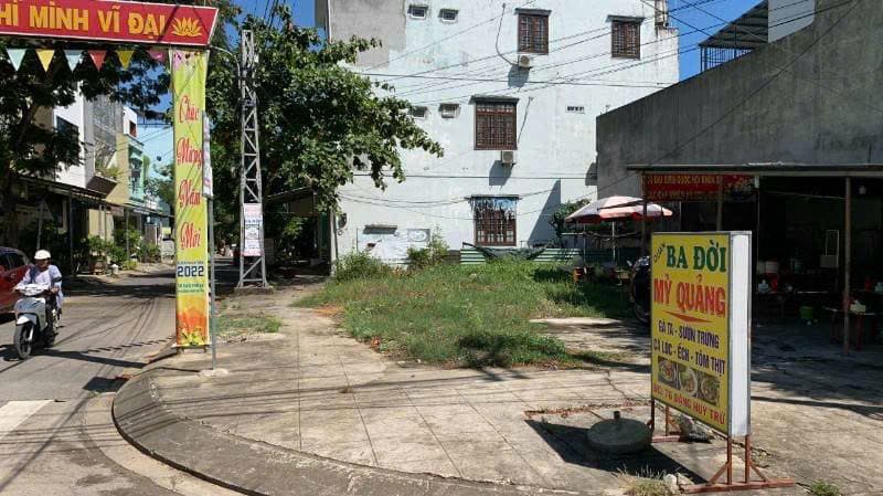 Cho thuê đất 2 mặt tiền Đặng Huy Trứ, Liên Chiểu, diện tích 121,5m2, phù hợp kinh doanh