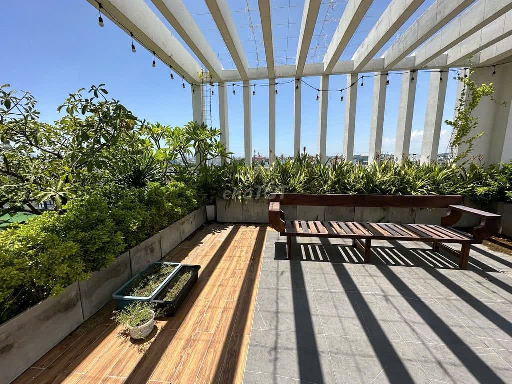 Văn phòng kết hợp nhà ở 720m² tại Gò Nảy 4, có thang máy và sân vườn tầng thượng