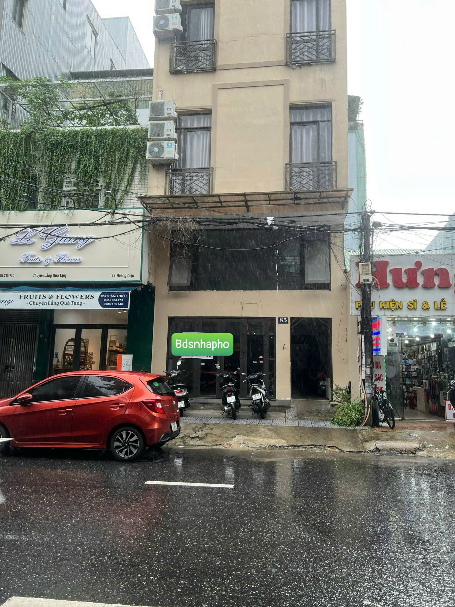 Mặt bằng kinh doanh 22m2 tại 85 Hoàng Diệu, Hải Châu