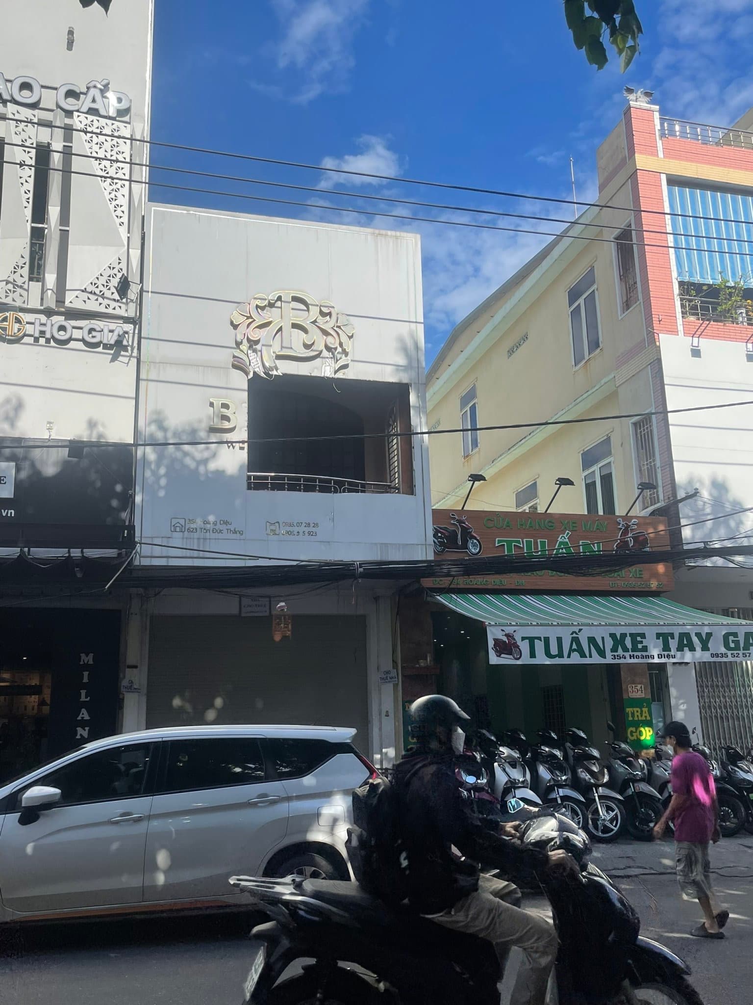Mặt bằng kinh doanh tầng 1 tại Hoàng Diệu, diện tích 80m2, phù hợp mở shop thời trang