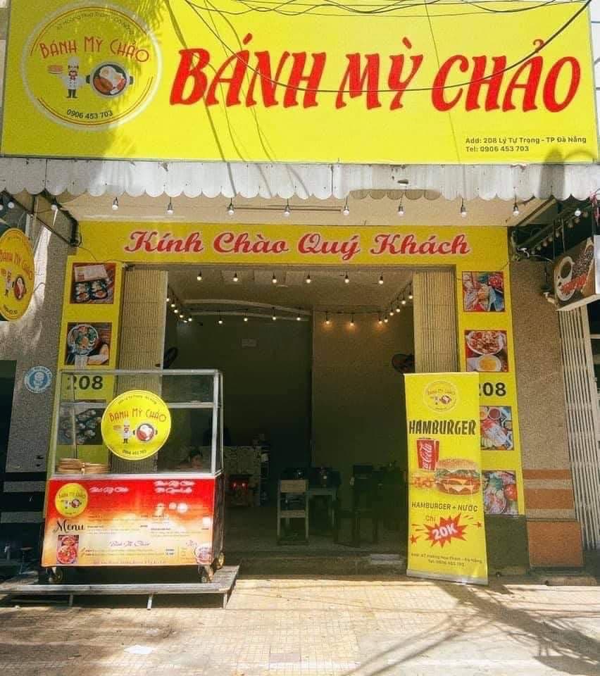 Mặt bằng kinh doanh 35m2 đường Lý Tự Trọng, Đà Nẵng, cho thuê buổi tối