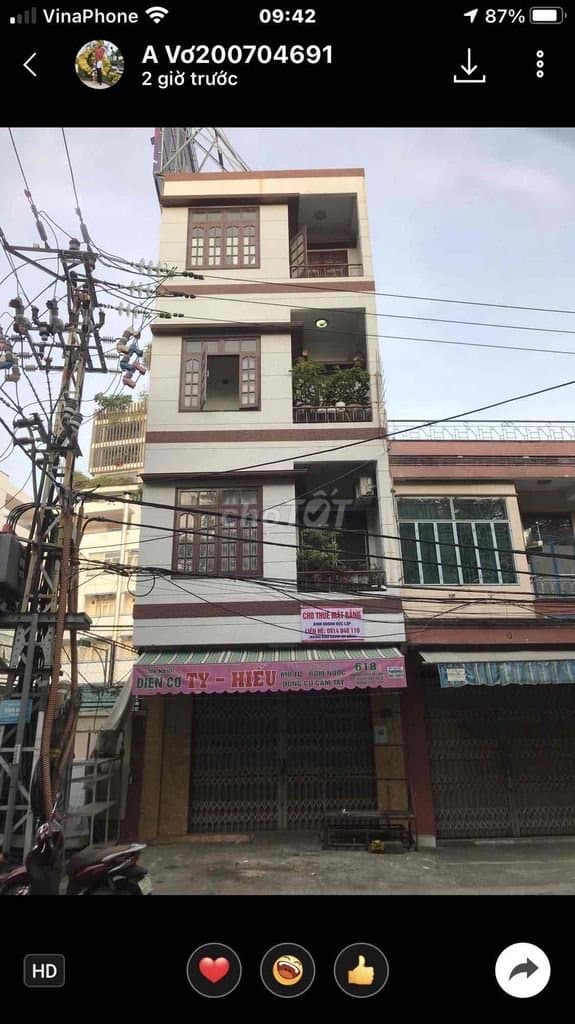 Mặt bằng kinh doanh 42m2 tại Ông Ích Khiêm, Hải Châu, phù hợp ăn uống gọn nhẹ