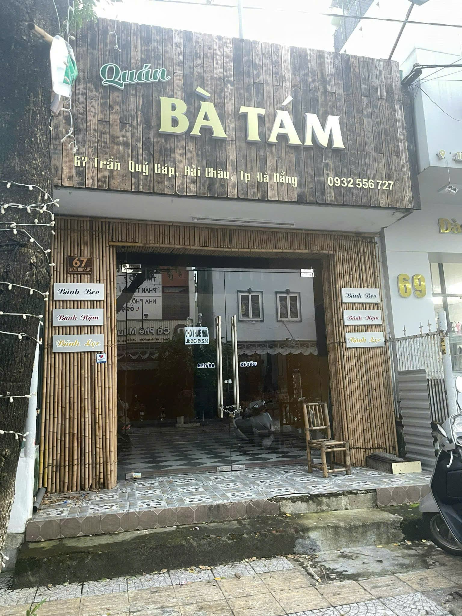 Nhà nguyên căn có gác lửng 60m2 đường Trần Quý Cáp, quận Hải Châu, phù hợp kinh doanh