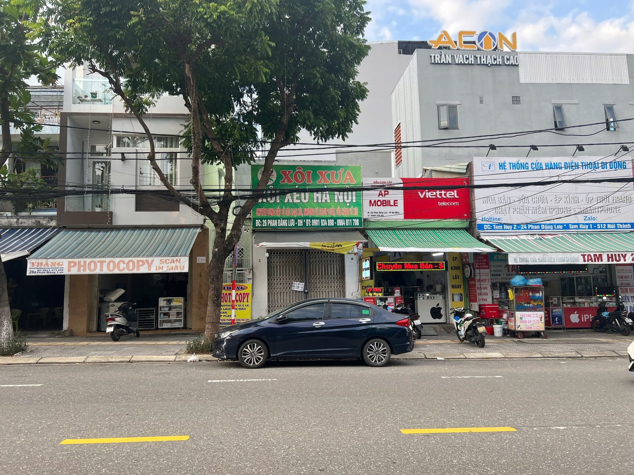 Mặt bằng kinh doanh 30m2 tại Phan Đăng Lưu, quận Hải Châu, có nhà vệ sinh