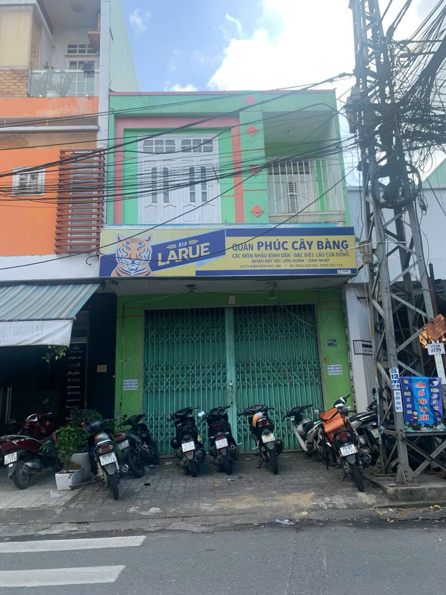Nhà 2,5 tầng mặt tiền 5m tại Điện Biên Phủ, phù hợp mở quán ăn