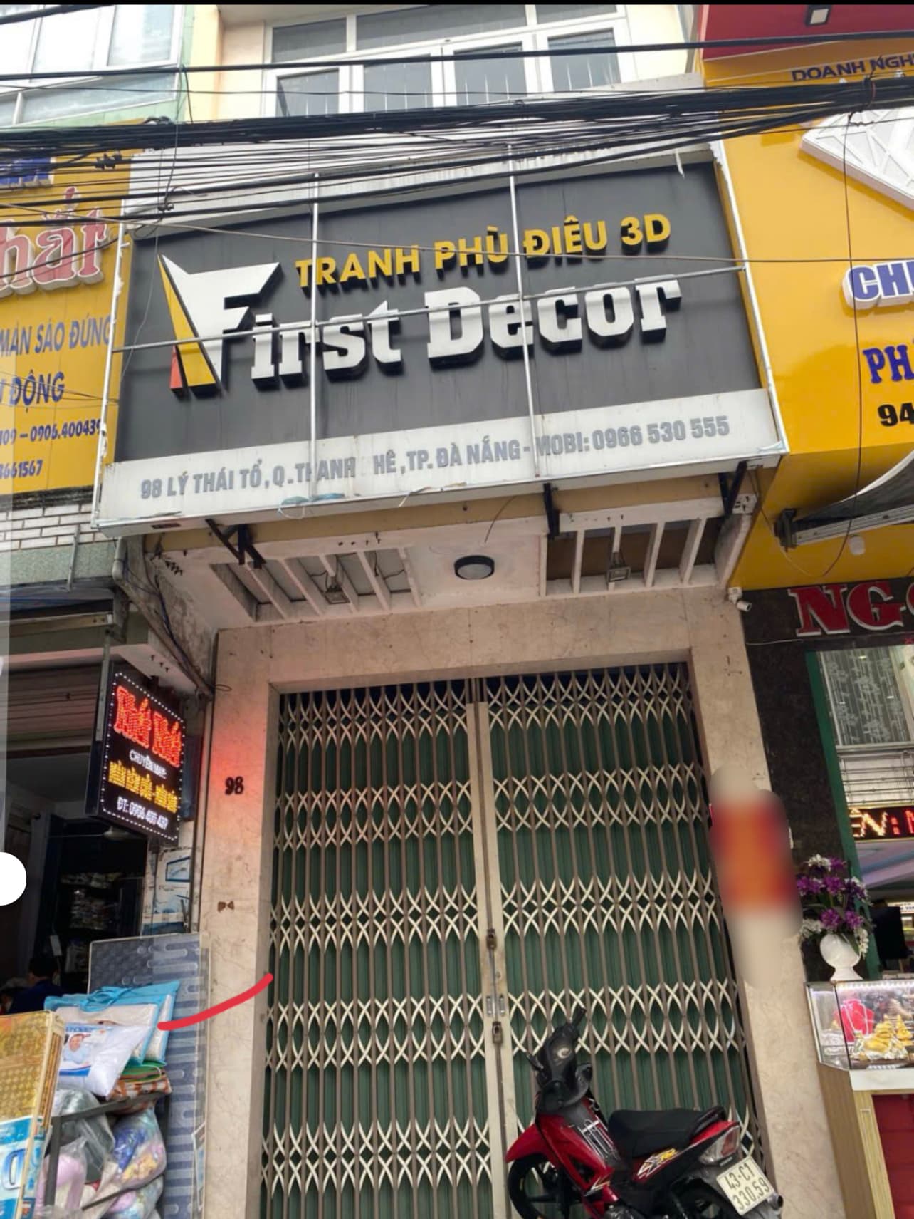 NHÀ 3 TẦNG ĐƯỜNG LÝ THÁI TỔ, CHO KINH DOANH ĂN UỐNG