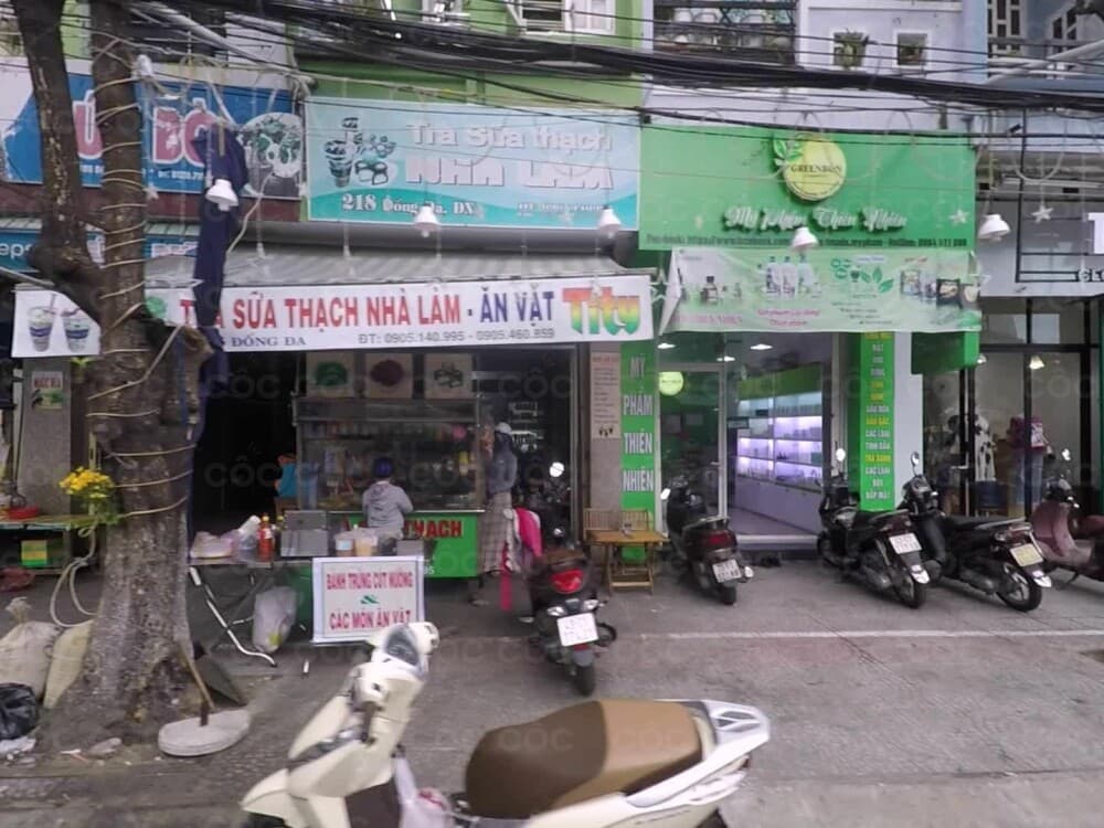 Mặt bằng tầng 1 đường Đống Đa 