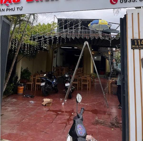 Mặt bằng kinh doanh nhà tiền chế đường Đoàn Phú Tứ khu phố chợ Hòa Khánh 