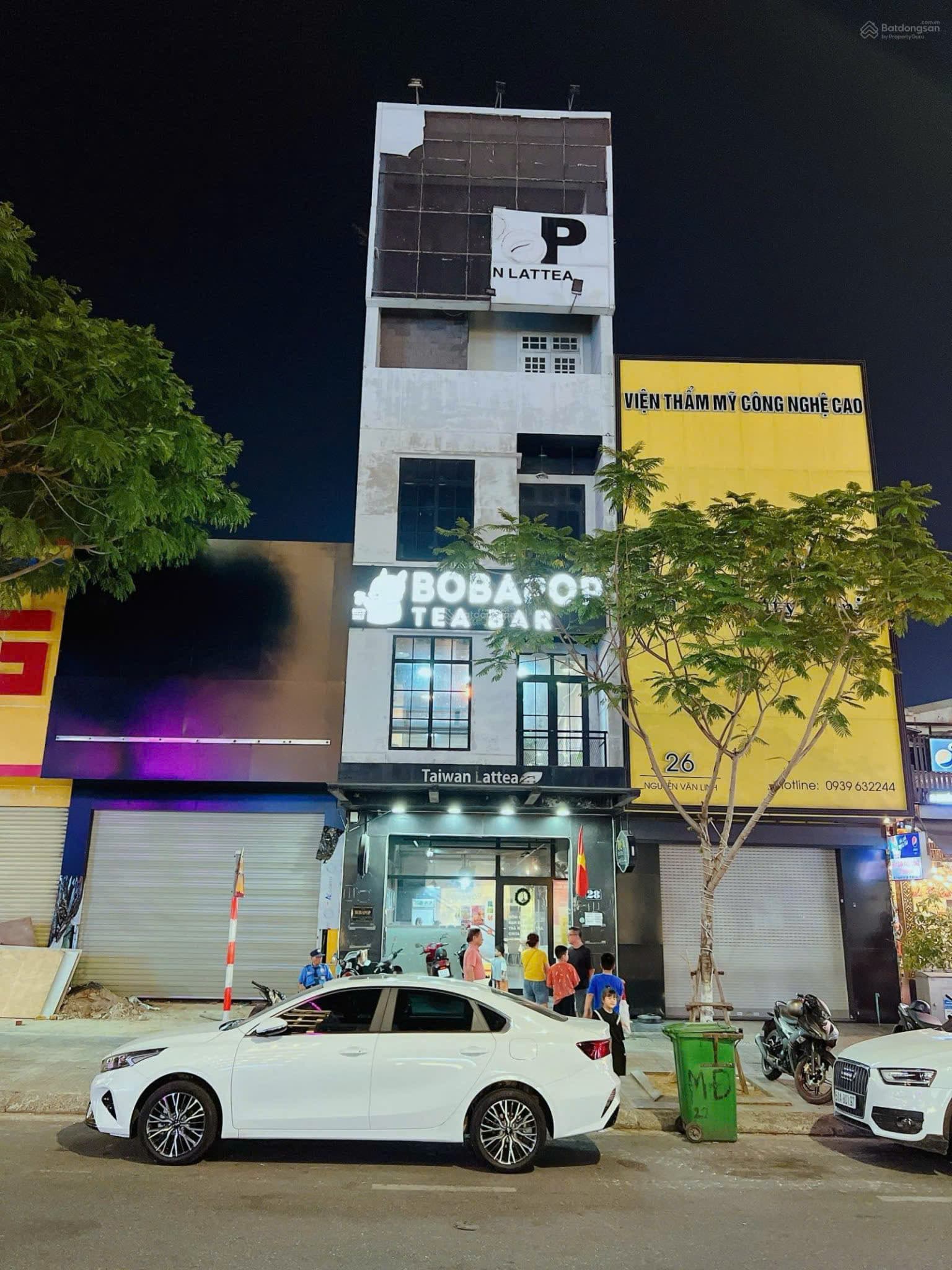 Nhà 5 tầng có thang máy đường Nguyễn Văn Linh, diện tích 105m², cho thuê dài hạn
