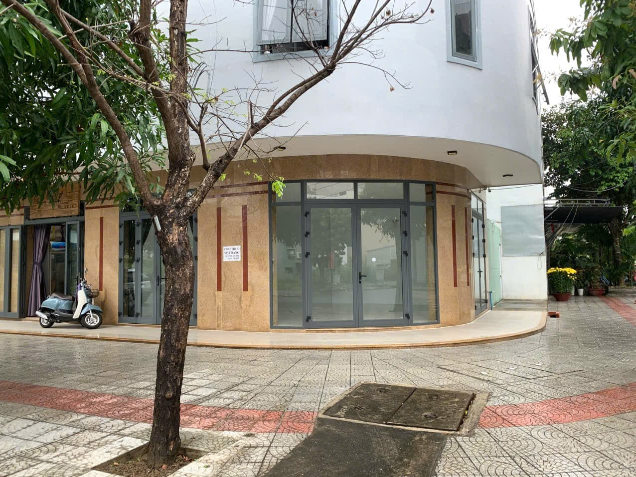 Mặt bằng tầng 1 đường Lê Quảng Chí, Cẩm Lệ, diện tích hơn 50m², phù hợp làm văn phòng