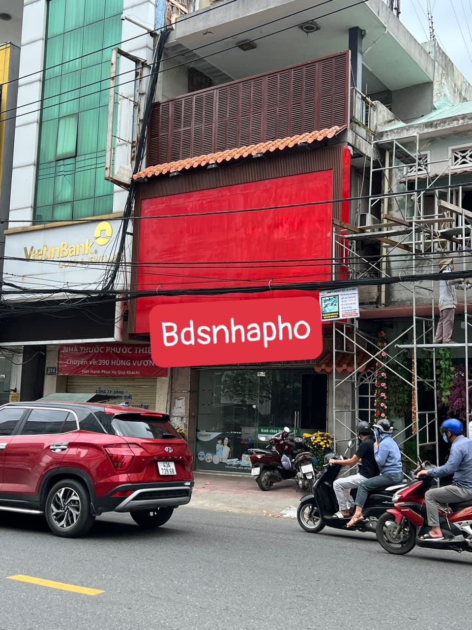 Nhà nguyên căn 2 tầng đường Hùng Vương, quận Hải Châu, phù hợp kinh doanh và ở lâu dài