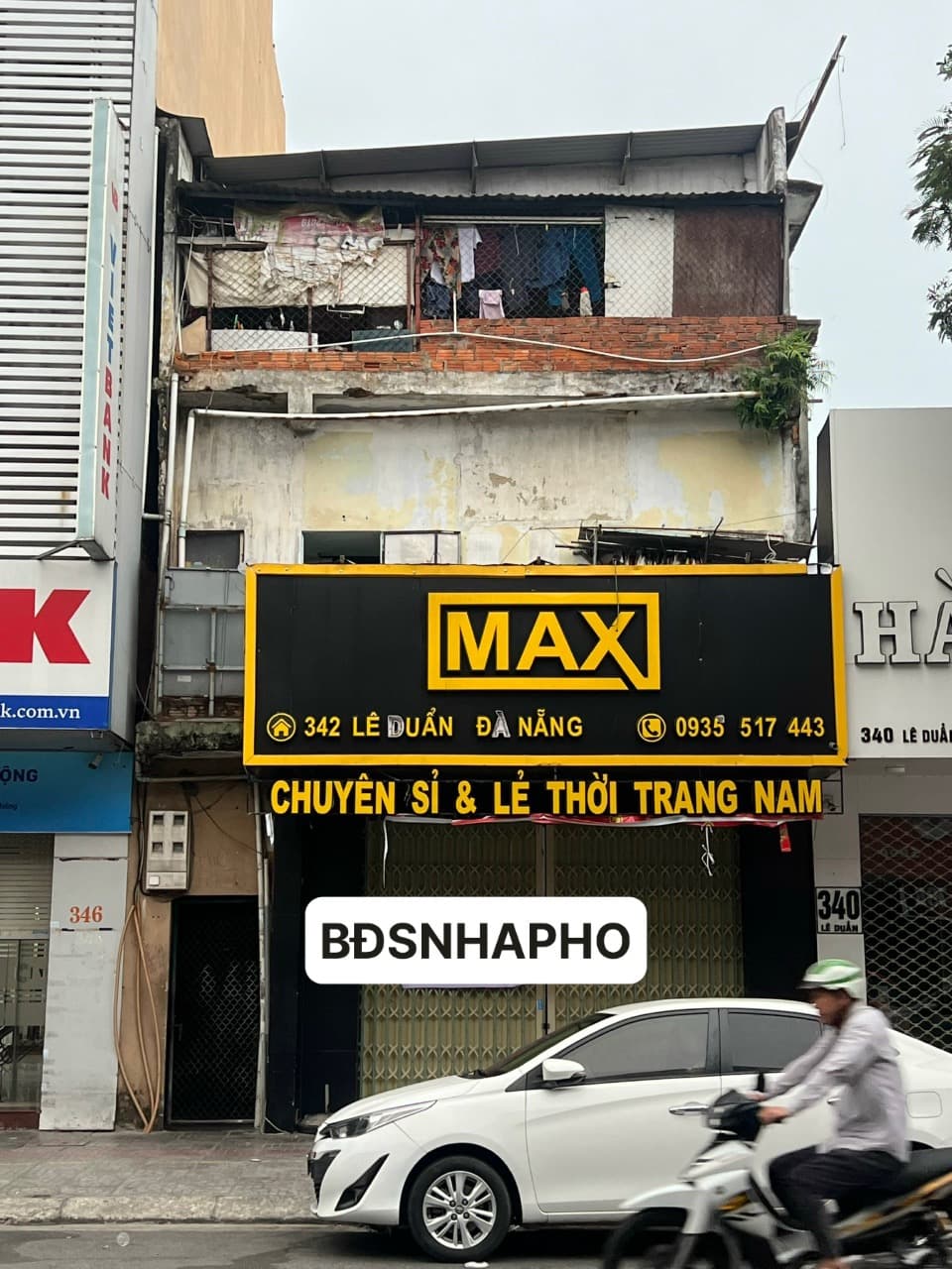 Mặt bằng kinh doanh mặt tiền 5m tại Lê Duẩn, quận Hải Châu, diện tích 50m²
