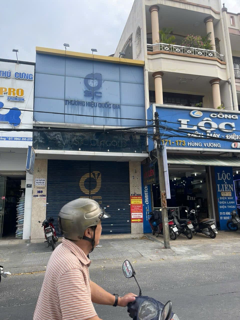  Mặt bằng cấp 4 diện tích 147m2 tại Hùng Vương, quận Hải Châu, không phù hợp ăn uống hay salon tóc