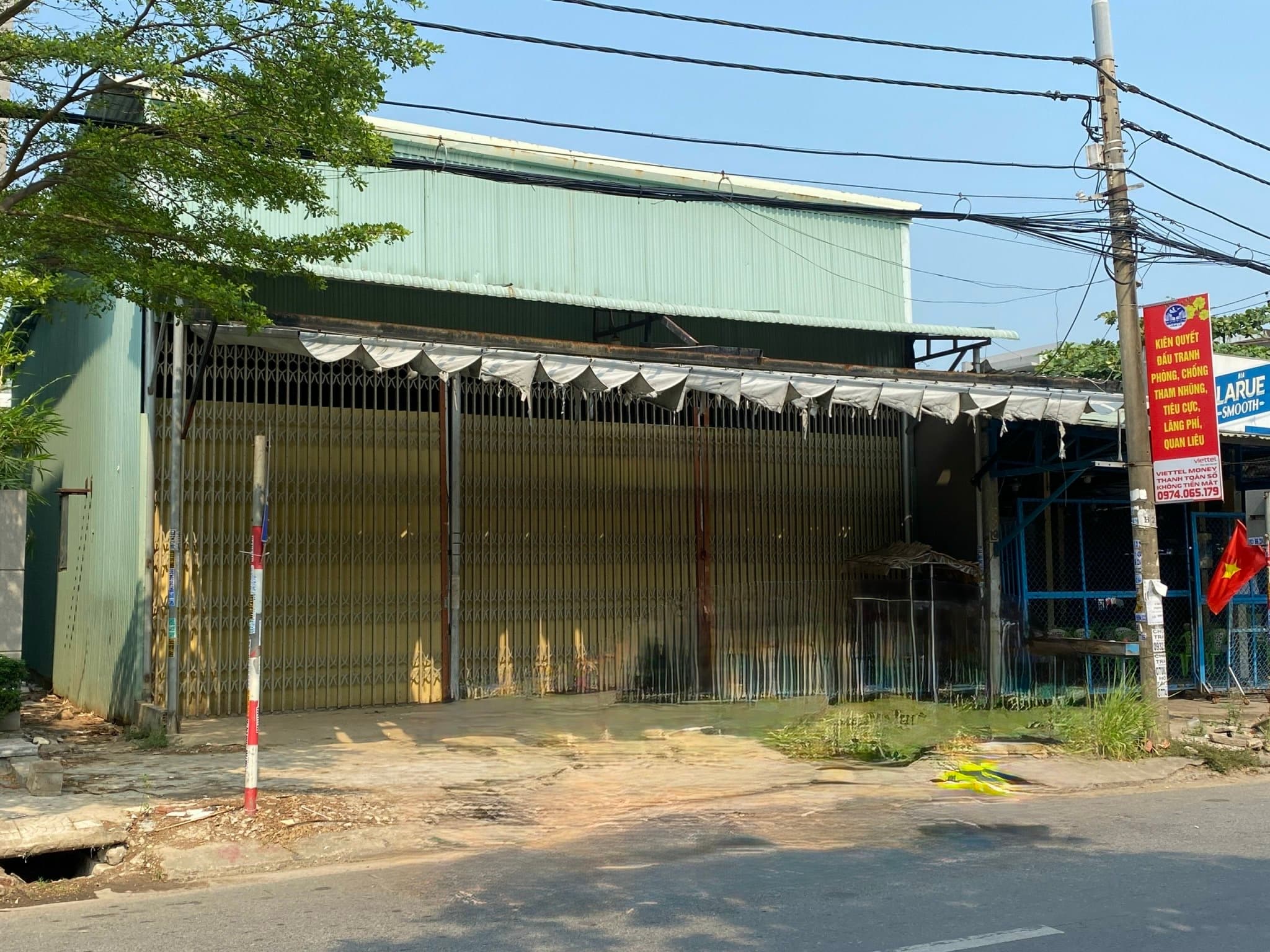 Mặt bằng kho trống tiền chế tại Bắc Sơn, diện tích 165m²