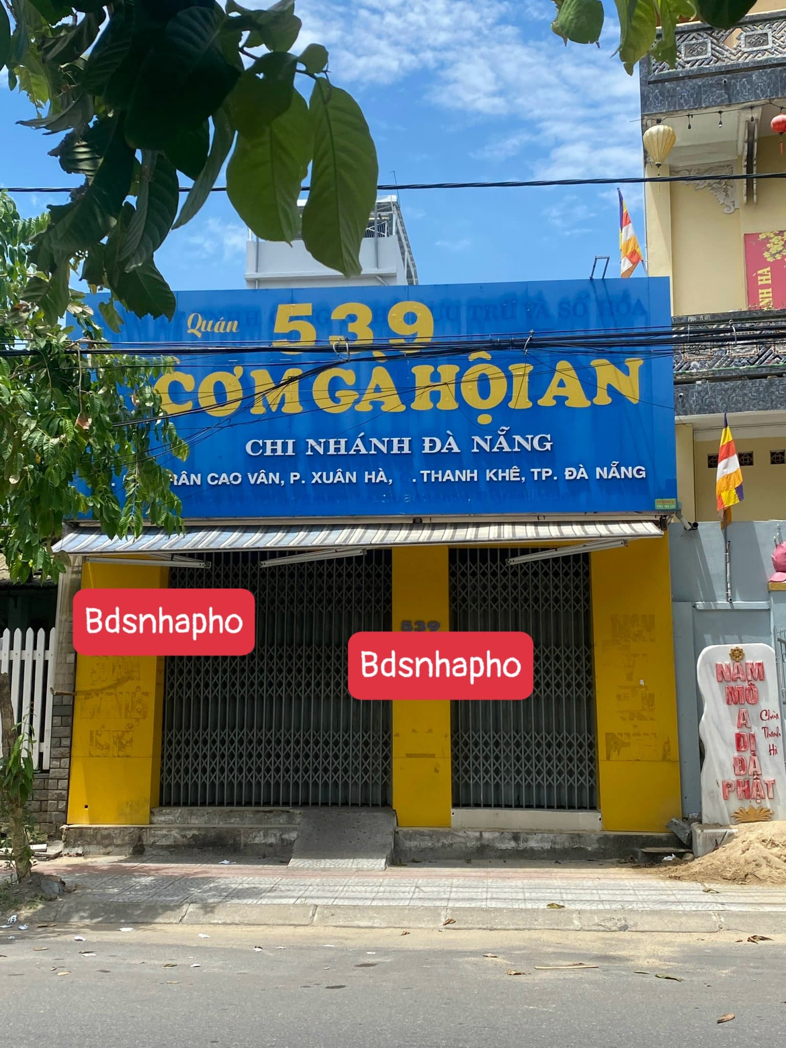 Nhà nguyên căn 1 tầng 1 lửng đường Trần Cao Vân, phù hợp kinh doanh