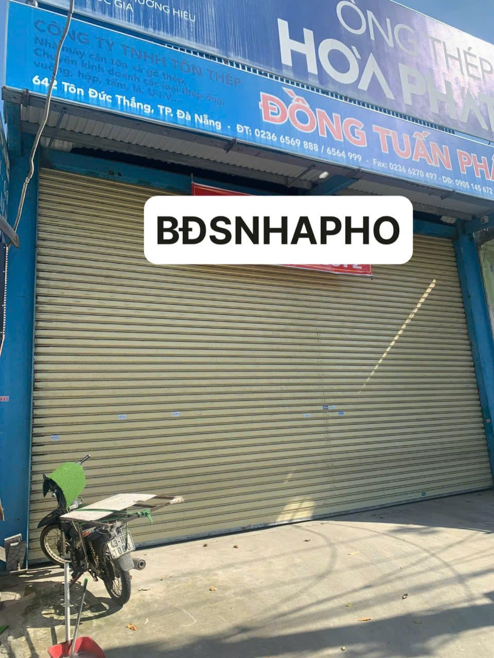 Mặt bằng kinh doanh hình chữ L tại Tôn Đức Thắng, quận Liên Chiểu