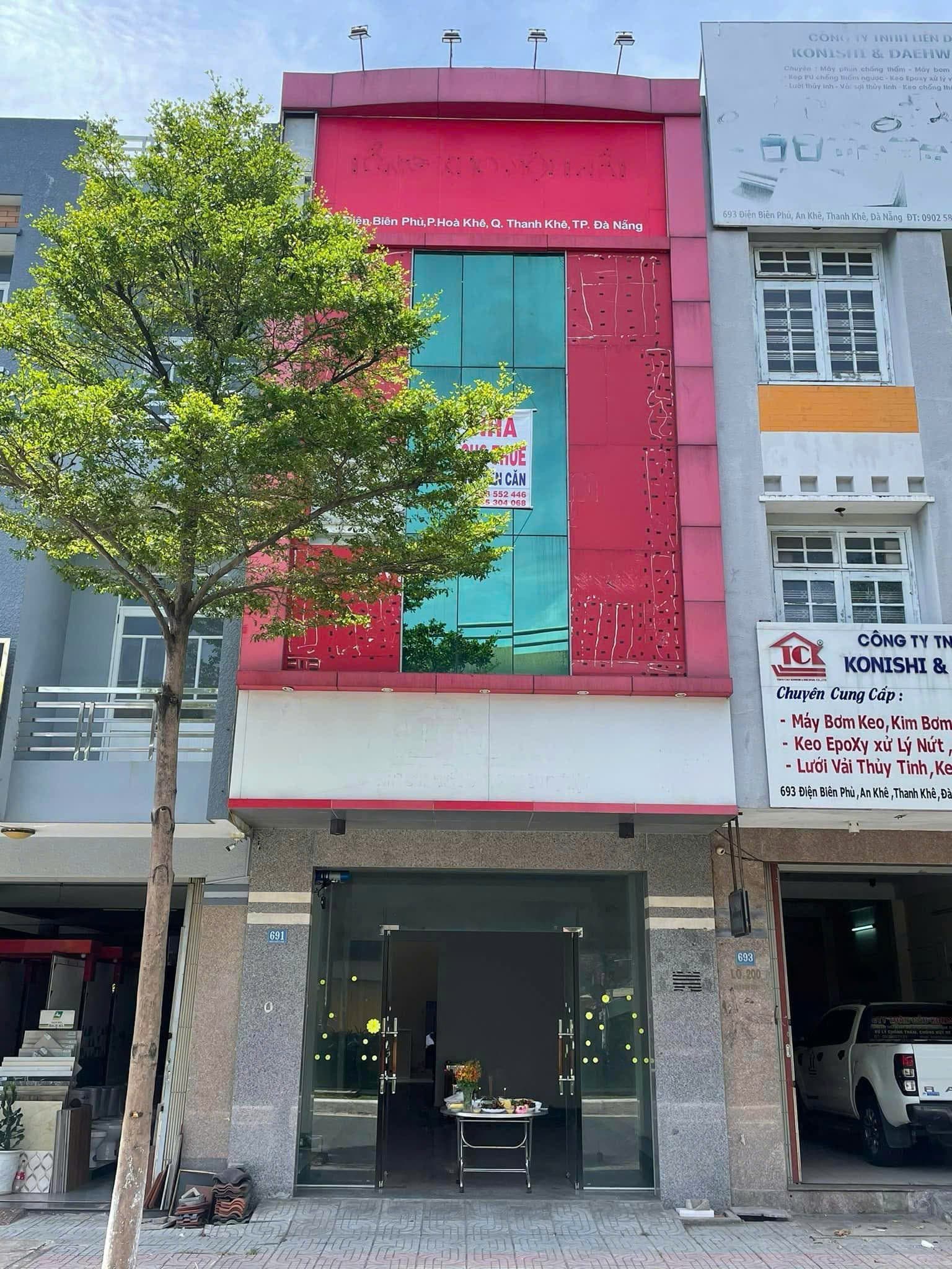 Văn phòng 100m2 3 tầng tại Điện Biên Phủ, phù hợp làm trung tâm tiếng Anh