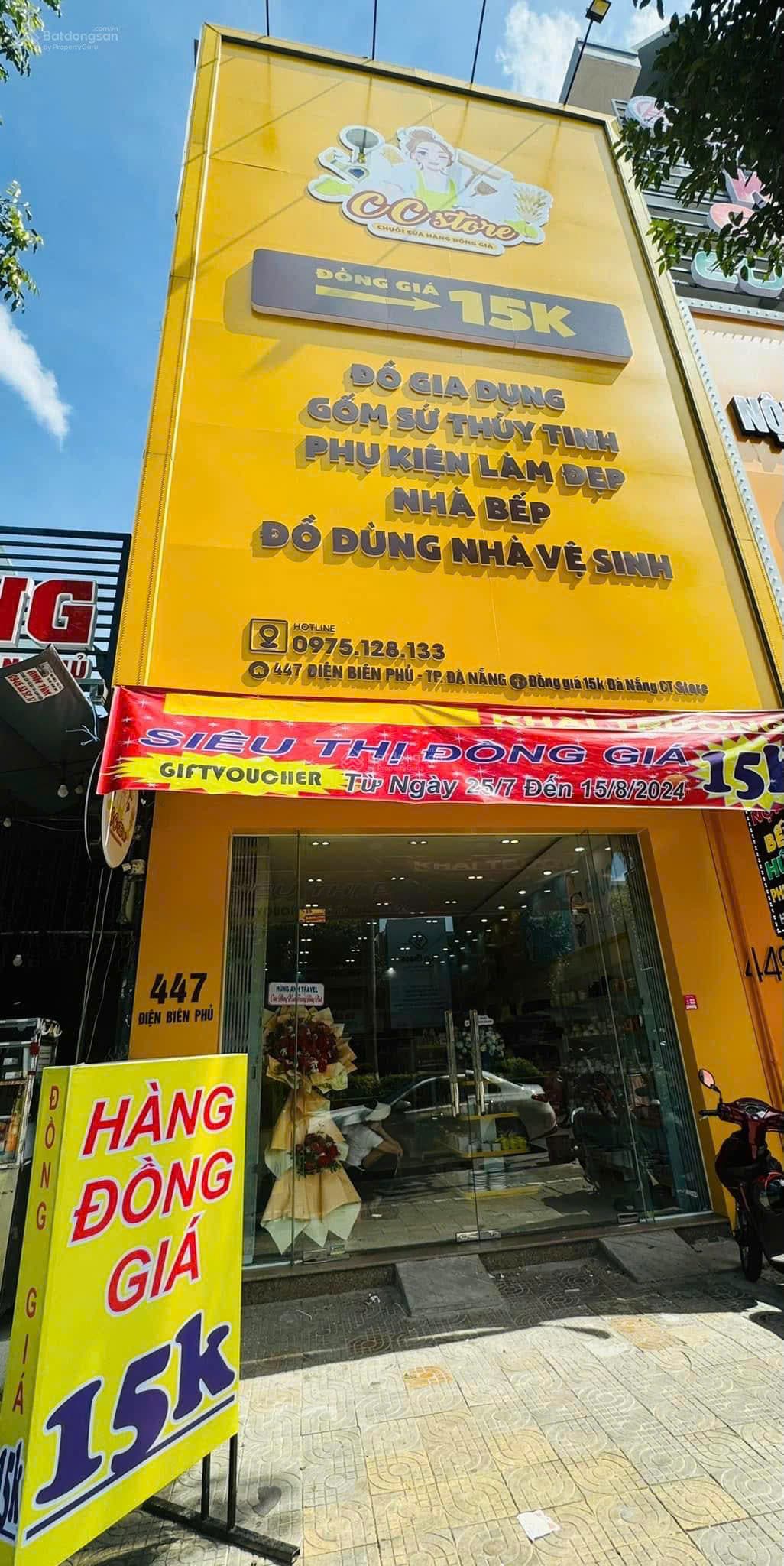 Nhà nguyên căn Điện Biên Phủ 3,5 tầng, diện tích 100m2, tầng trệt trống suốt