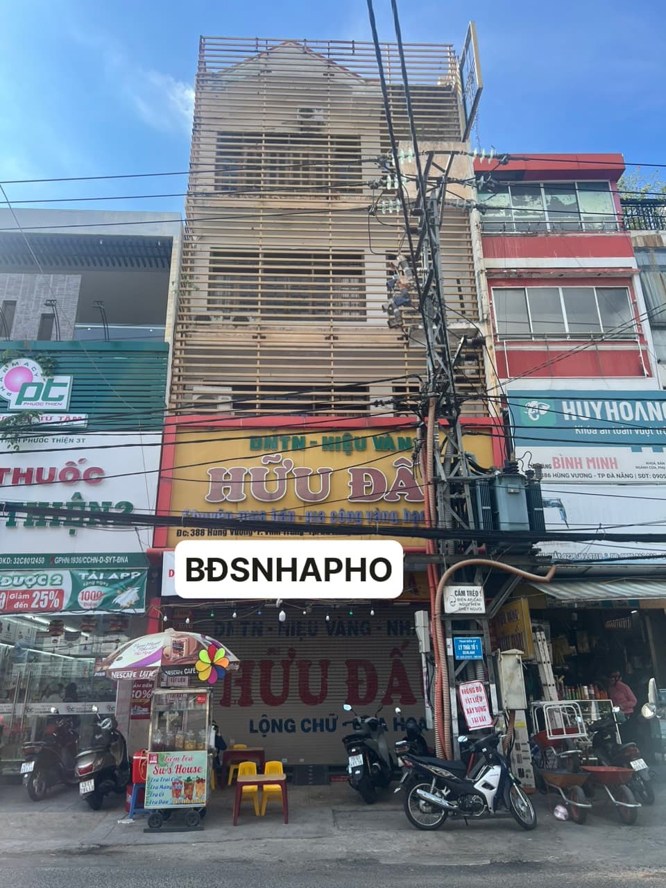 Nhà nguyên căn Hùng Vương 4 tầng, quận Hải Châu