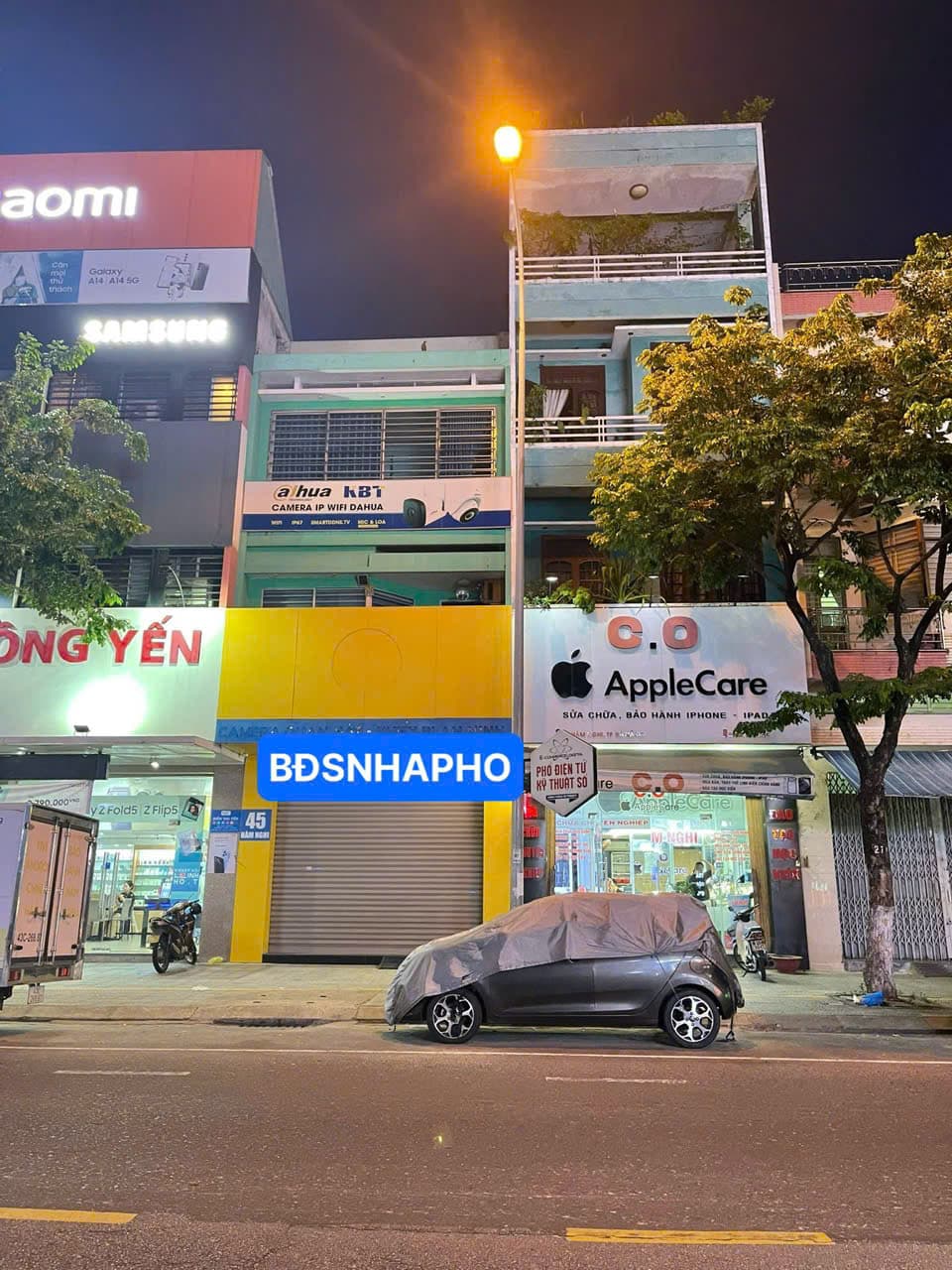 Mặt bằng cho thuê tại 45 Hàm Nghi, diện tích 40m², phù hợp kinh doanh