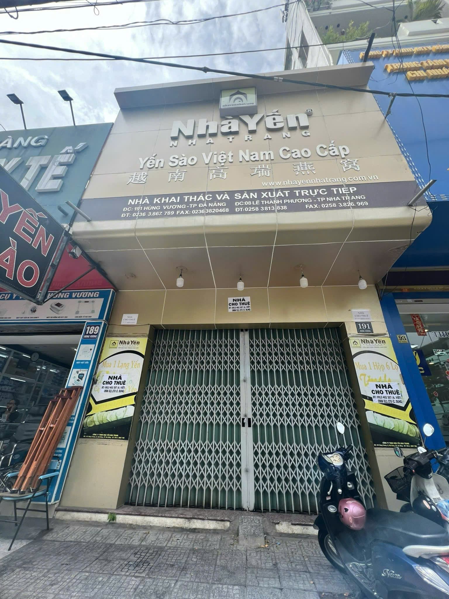 Mặt bằng kinh doanh 75m2 có gác lửng tại Hùng Vương, Hải Châu, phù hợp kinh doanh