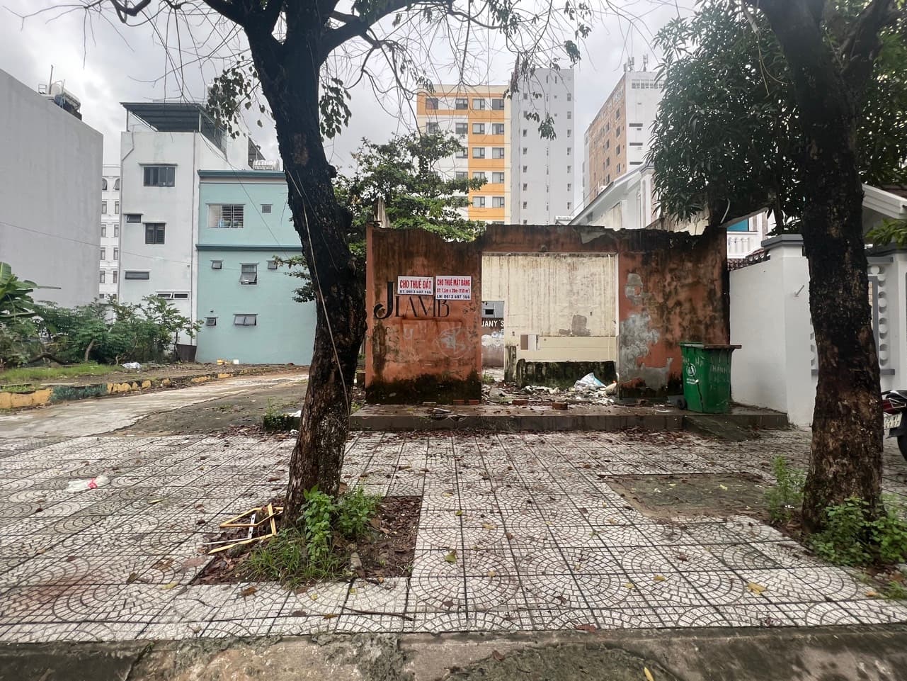 Đất nền kẹp kiệt 5m diện tích 7.5x20m tại Dương Đình Nghệ, hợp đồng thuê 5 năm