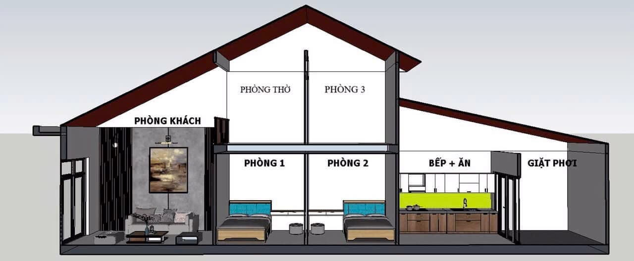 NHÀ CẤP 4 BÌNH AN 5, THOÁNG MÁT, GẦN TRƯỜNG ĐẠI HỌC KIẾN TRÚC  - Ảnh 2