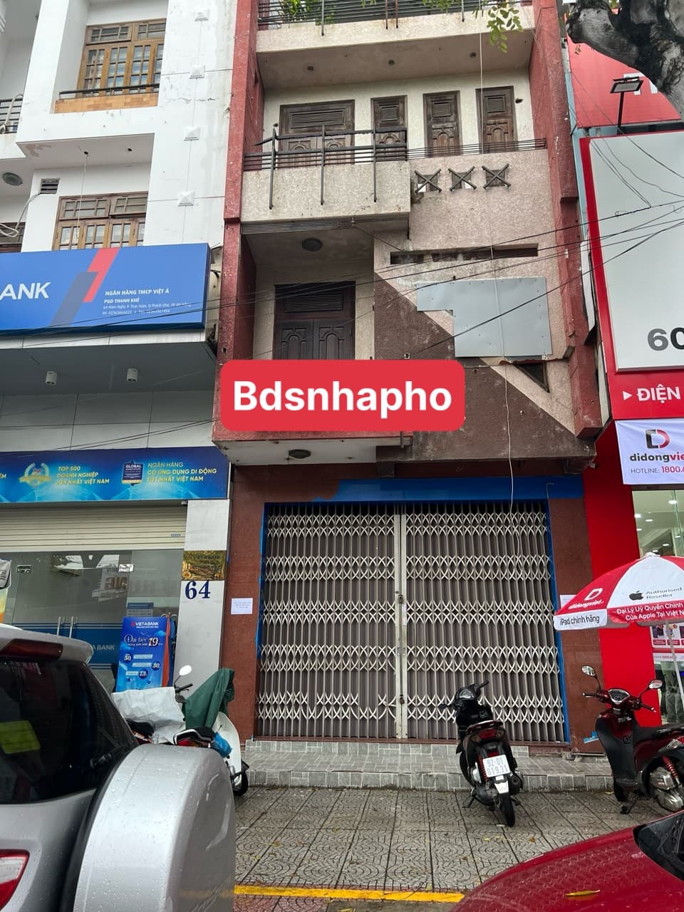 Nhà nguyên căn 4 tầng rưỡi diện tích 100m², phù hợp văn phòng hoặc kinh doanh